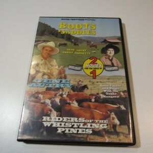Boots and Saddles Riders of the Whistling Pines Gene Autry ‎ DVD Movie
